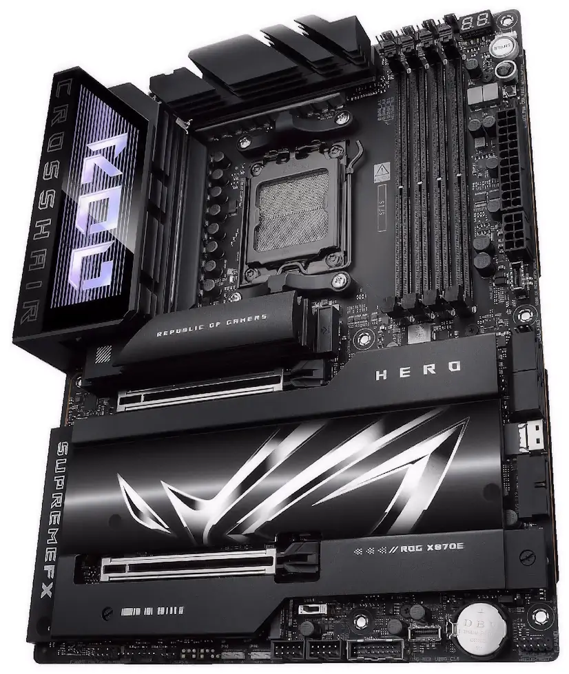 Montaje Placa Base ASUS ROG CROSSHAIR X870E DARK HERO La Moraleja Informático La Moraleja - Montaje Placa Base ASUS ROG CROSSHAIR X870E DARK HERO La Moraleja